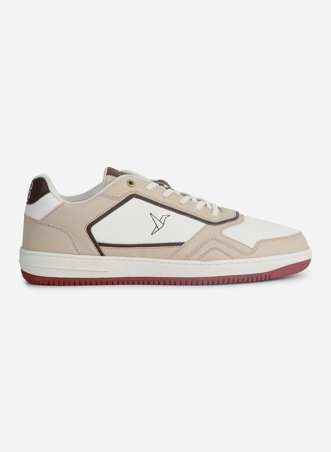 YOHO Men Contrast Panel Lace Up Sneakers - Image 1